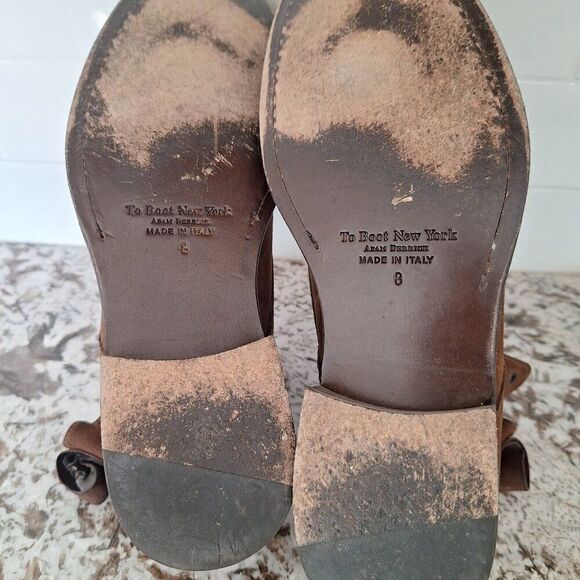 Too Boot New York Adam Derrick leather ankle boots size 8 - Picture 7 of 9